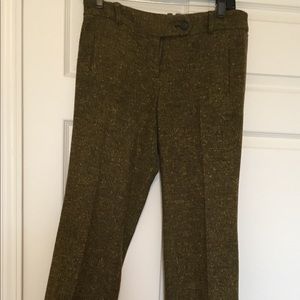 Tweed wool pants